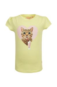 Someone Meisjes t-shirt - Yanna-SG-02-B - Licht geel