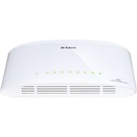 D-Link DGS-1008D/E netwerk-switch Unmanaged Gigabit Ethernet (10/100/1000) Zwart