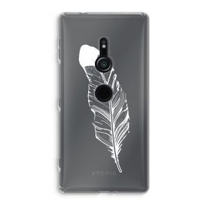 Pluim: Sony Xperia XZ2 Transparant Hoesje