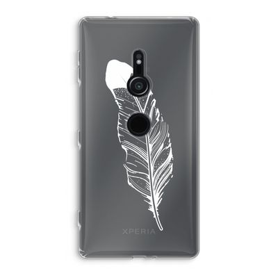 Pluim: Sony Xperia XZ2 Transparant Hoesje