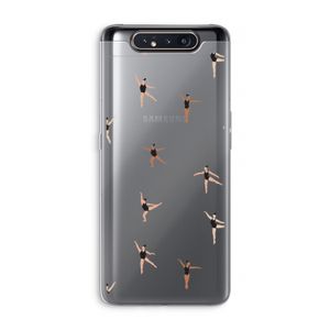 Dancing #1: Samsung Galaxy A80 Transparant Hoesje