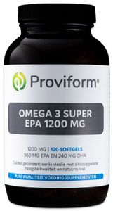Proviform Omega 3 Super Epa Softgel Capsules 120st