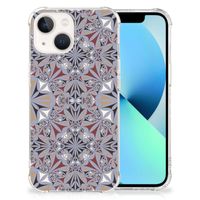 iPhone 13 Anti-Shock Hoesje Flower Tiles - thumbnail