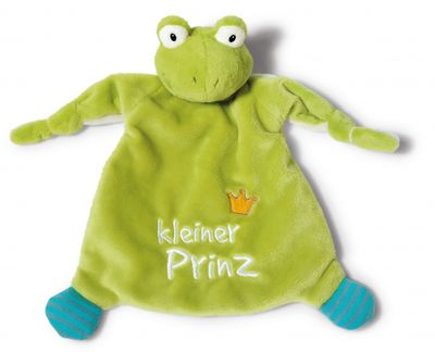 Nici knuffeldoekje Frog 27 x 24 x 6 cm pluche groen Nici knuffeldoekje Frog 27 x 24 x 6 cm pluche groen