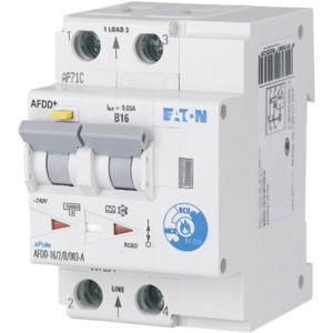 Eaton 187202 Brandbeveiligingsschakelaar 2-polig 16 A 0.01 A 230 V/AC 1 stuk(s)