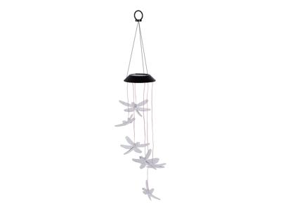 LIVARNO home Solar LED-windspel (Transparante libellen)