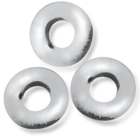 Oxballs Fat Willy - 3-pack Jumbo Cockrings - Clear