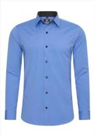 Heren overhemd blauw - Rusty Neal - r-44 - thumbnail