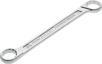 HAZET Dubbele ringsleutel 610N-30X32 · Buitentwaalfkant tractieprofiel · SW 30 x 32 mm