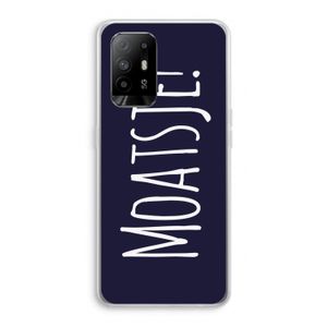 Moatsje!: Oppo A94 5G Transparant Hoesje