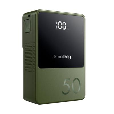 SmallRig 4872 VB50 mini V Mount Battery groen