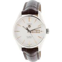 Tag Heuer Carrera automatisch herenhorloge met witte wijzerplaat WAR201DFC6291 Tag Heuer Carrera automatisch herenhorloge met witte wijzerplaat WAR201DFC6291