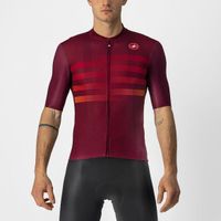 Castelli Endurance pro korte mouw fietsshirt rood heren XXXL - thumbnail