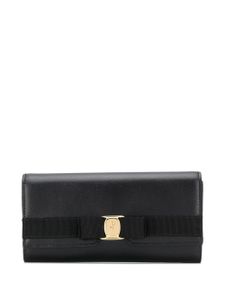 Ferragamo portefeuille Vara - Noir