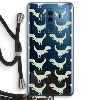Dinos: Huawei Mate 10 Pro Transparant Hoesje met koord