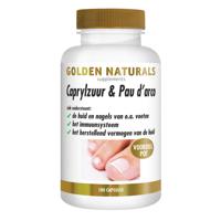 Golden Naturals Caprylzuur & Pau D'Arco Formule 180Capsules