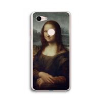 Mona Lisa: Google Pixel 3 XL Transparant Hoesje