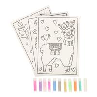 Creative Craft Group Knutselset zandkunst - lama