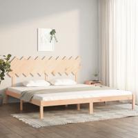 Bedframe massief hout 200x200 cm