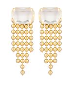 Susan Caplan Vintage boucles d'oreilles serties de pierres (années 1990)