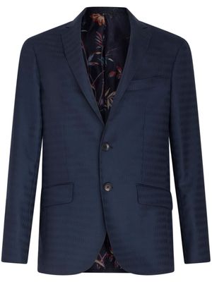 ETRO blazer en jacquard - Bleu