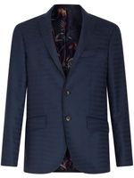 ETRO blazer en jacquard - Bleu