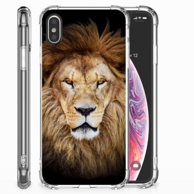 Apple iPhone X | Xs Case Anti-shock Leeuw Apple iPhone X | Xs Case Anti-shock Leeuw