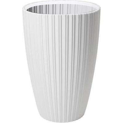 Bloempot Garden ID Fancy Wit Polyethyleen 40 x 58 cm