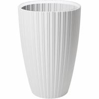 Bloempot Garden ID Fancy Wit Polyethyleen 40 x 58 cm Bloempot Garden ID Fancy Wit Polyethyleen 40 x 58 cm