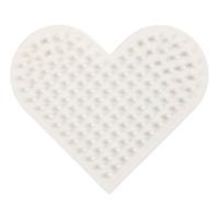 Creativ Company Nabbi biobeads grondplaat klein hart 7x8,5cm