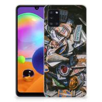 Samsung Galaxy A31 | Siliconen hoesje | met foto Badges