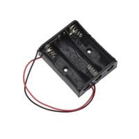 10 stuks AA grootte macht batterij opbergdoos houder voor 3 x AA batterijen zonder dekking