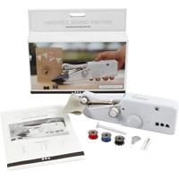 Creativ Company Handnaaimachine, h: 6,7 cm, l: 20,5 cm, b: 3,5 cm, wit, 1 stuk