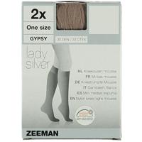 Lady Silver Kniekousen 30 den Stretch 2-Pack