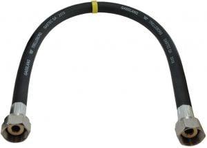 Gasslang Gastec rubber compleet 60cm - 1400150