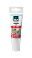 Siliconenkit Glas Transparant Tube 60 ml - Bison