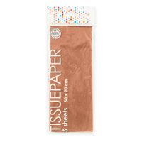 Globos Tissuepapier 10 vellen rose goud, 50x70cm