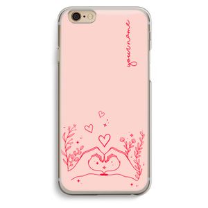 Love is in the air: iPhone 6 / 6S Transparant Hoesje