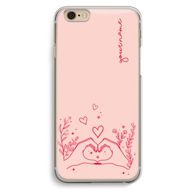 Love is in the air: iPhone 6 / 6S Transparant Hoesje