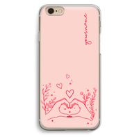 Love is in the air: iPhone 6 / 6S Transparant Hoesje