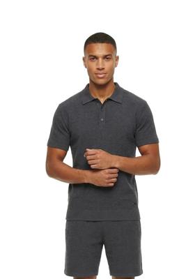 Malelions Boucl? Polo Mmb30026035 Poloshirts 41009 Antra Grey