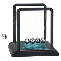 Newton pendel cradle met 5 ballen - Slingerballen/balanceerballen voor op kantoor/bureau