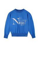 NoBell zomer sweater meisjes - blauw - artwork - Kim