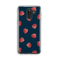 Framboosjes: Samsung Galaxy J8 (2018) Transparant Hoesje