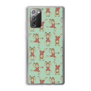 Gymboys: Samsung Galaxy Note 20 / Note 20 5G Transparant Hoesje