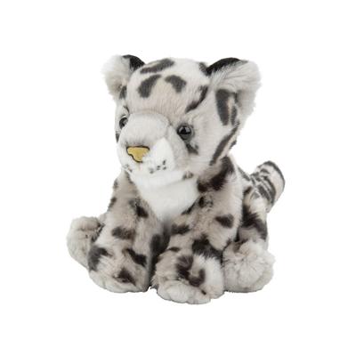 Nature Planet Pluche sneeuwluipaard knuffel - 18 cm - dieren knuffels