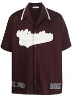 Valentino Garavani chemise à patch logo - Rouge