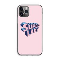 Superlady: iPhone 11 Pro Max Transparant Hoesje