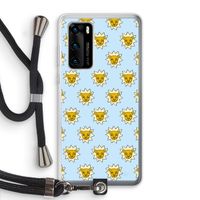 Leeuwenkoppen: Huawei P40 Transparant Hoesje met koord