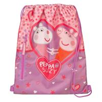 Undercover Gymtas peppa pig - peppa & suzy